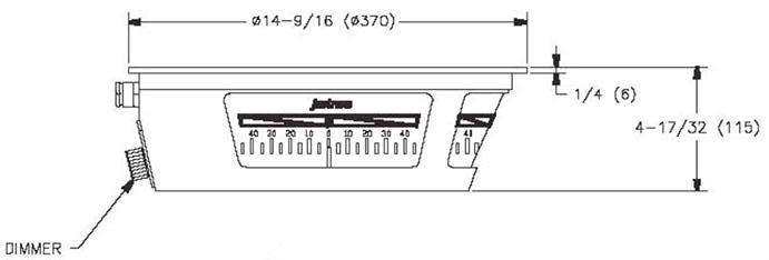 Rudder Indicator 3300